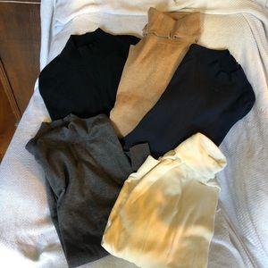 Winter Blow Out! 5  turtleneck sweaters